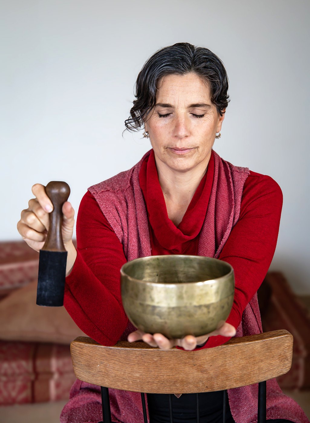 קרן פרנק מנחה יוגה וריטריטים